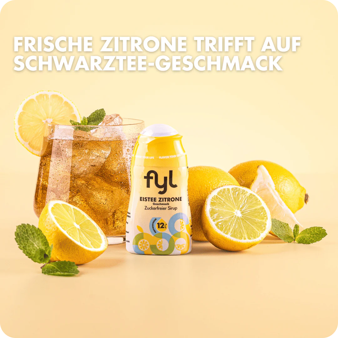 fyl Zuckerfreier Sirup - Zitrone Limette